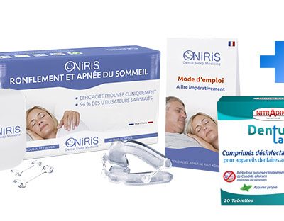 Orthese Anti Ronflement Efficace Sleep'Z, Dispositifs Anti-Ronflement Apnee  du Sommeil, Appareil Anti Ronflement incluant 4 Dilatateur Nasal